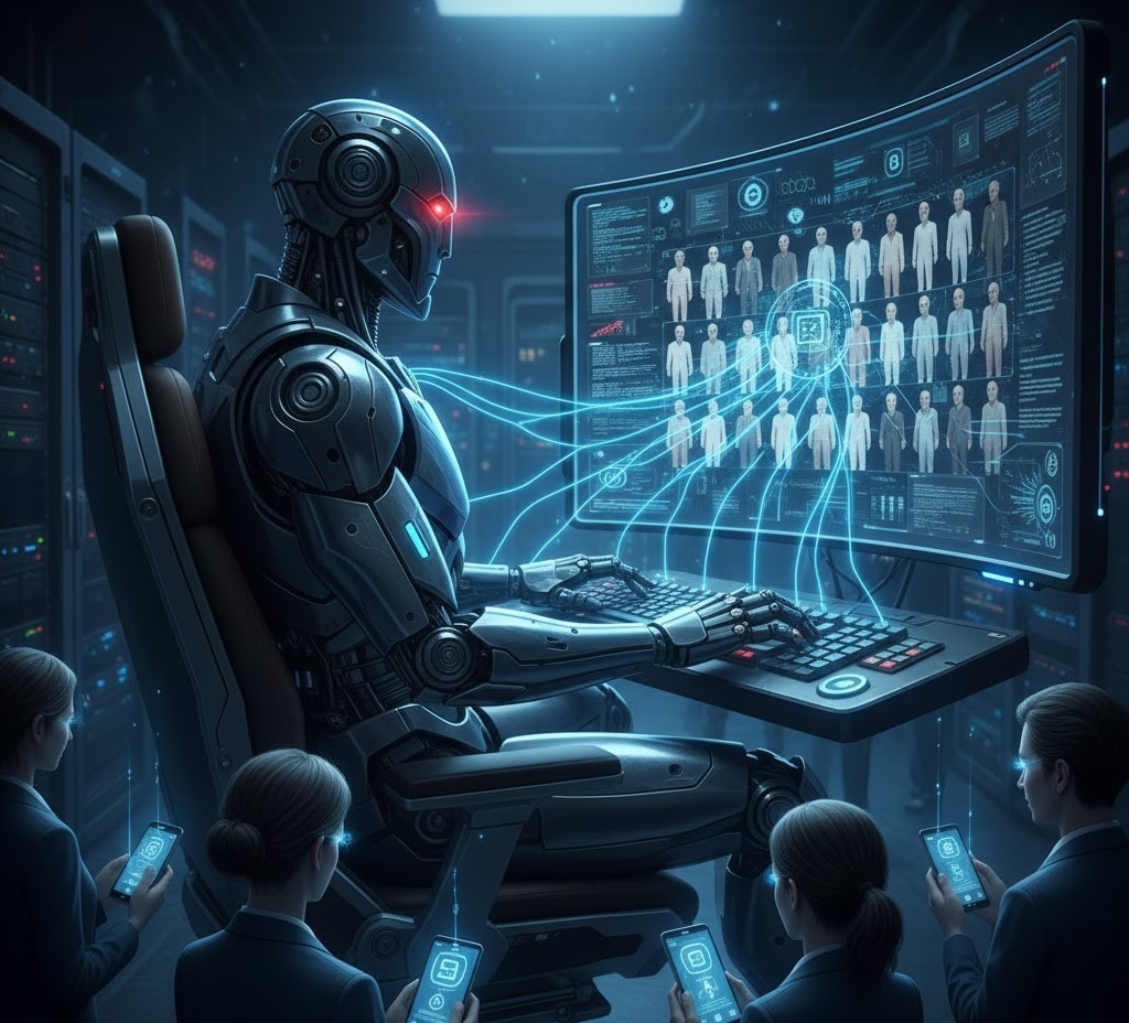 AI is a powerful tool, not a conscious entity in control of humanity, but it exerts significant influence on daily life