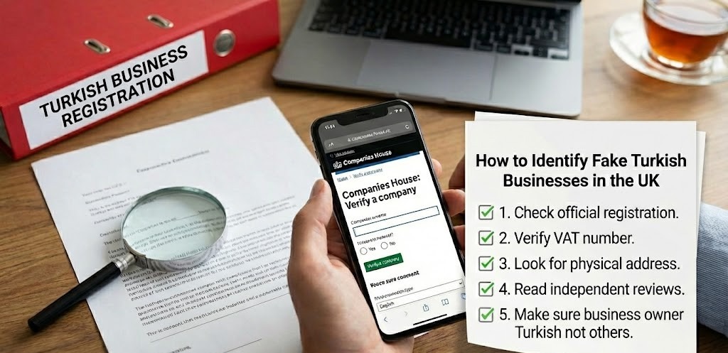 How to Identify Fake Turkish Businesses in the UK