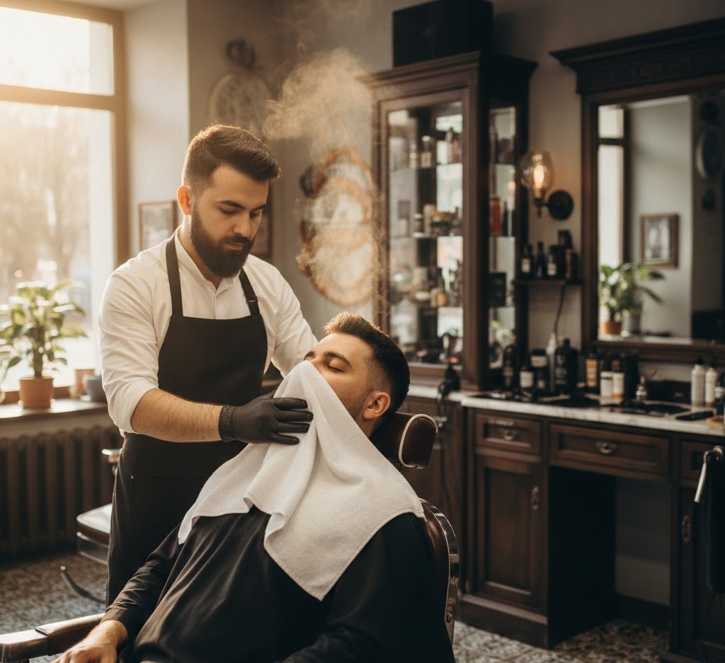 Why Do Turkish Barbers Use Hot Towels?