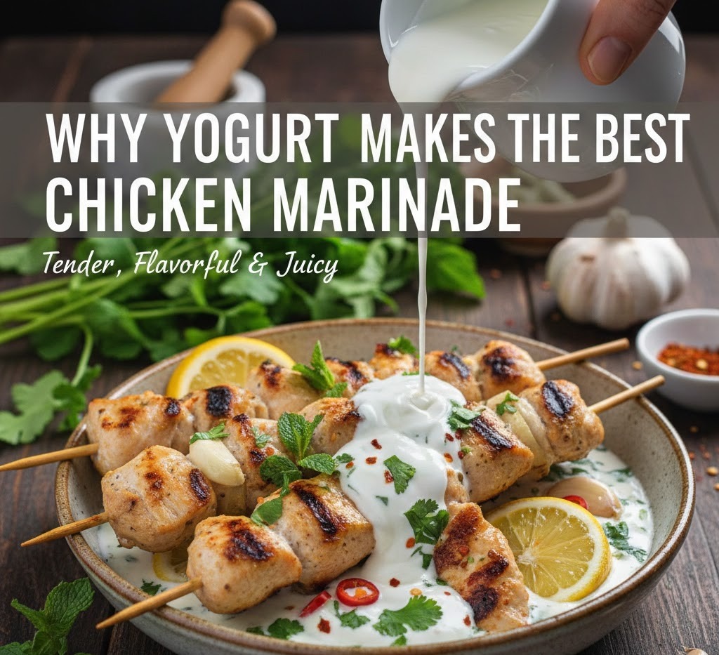 Why Yoghurt Makes the Best Chicken Marinade