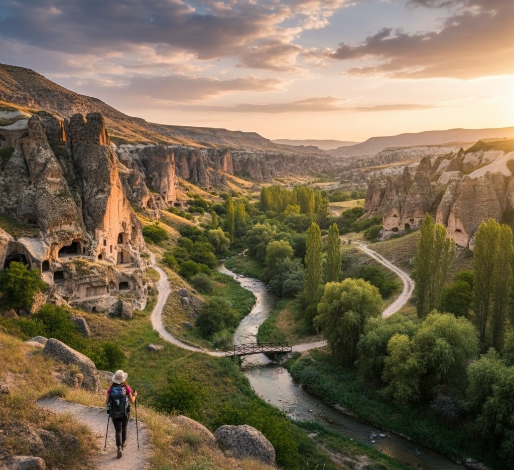 Hiking in the Ihlara Valley