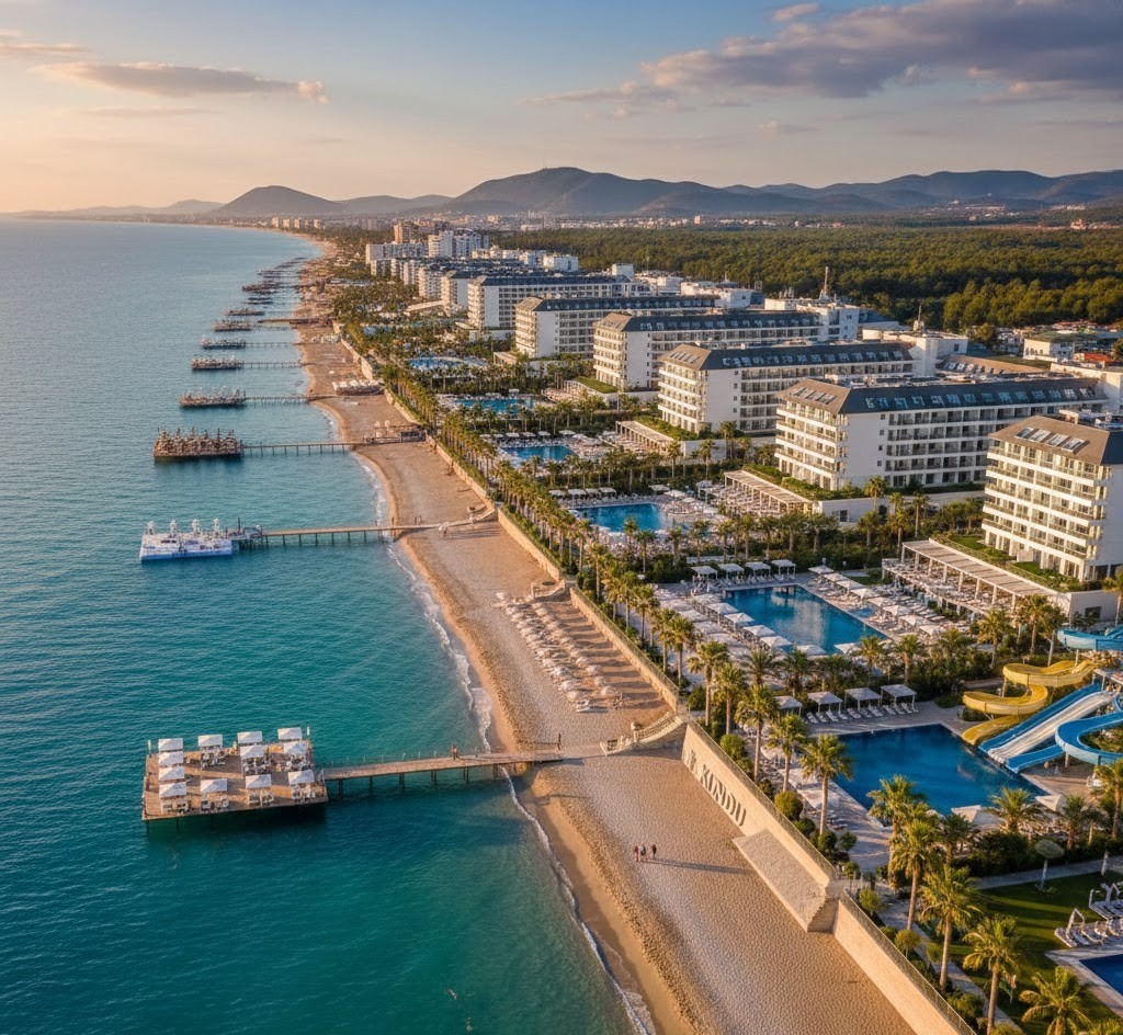 Kundu Region
Kundu, adjacent to Lara, hosts some of the most luxurious resorts in Turkey.