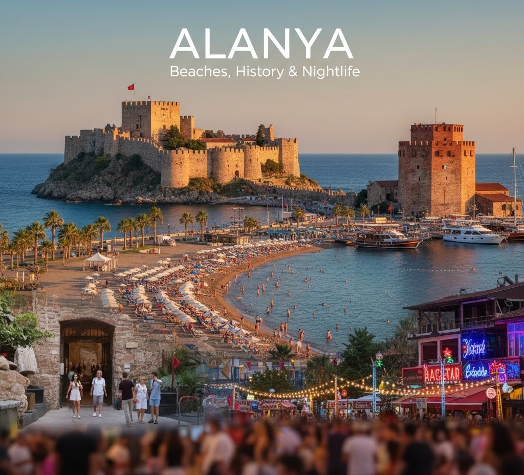 Alanya: Beaches, History, and Vibrant Nightlife
