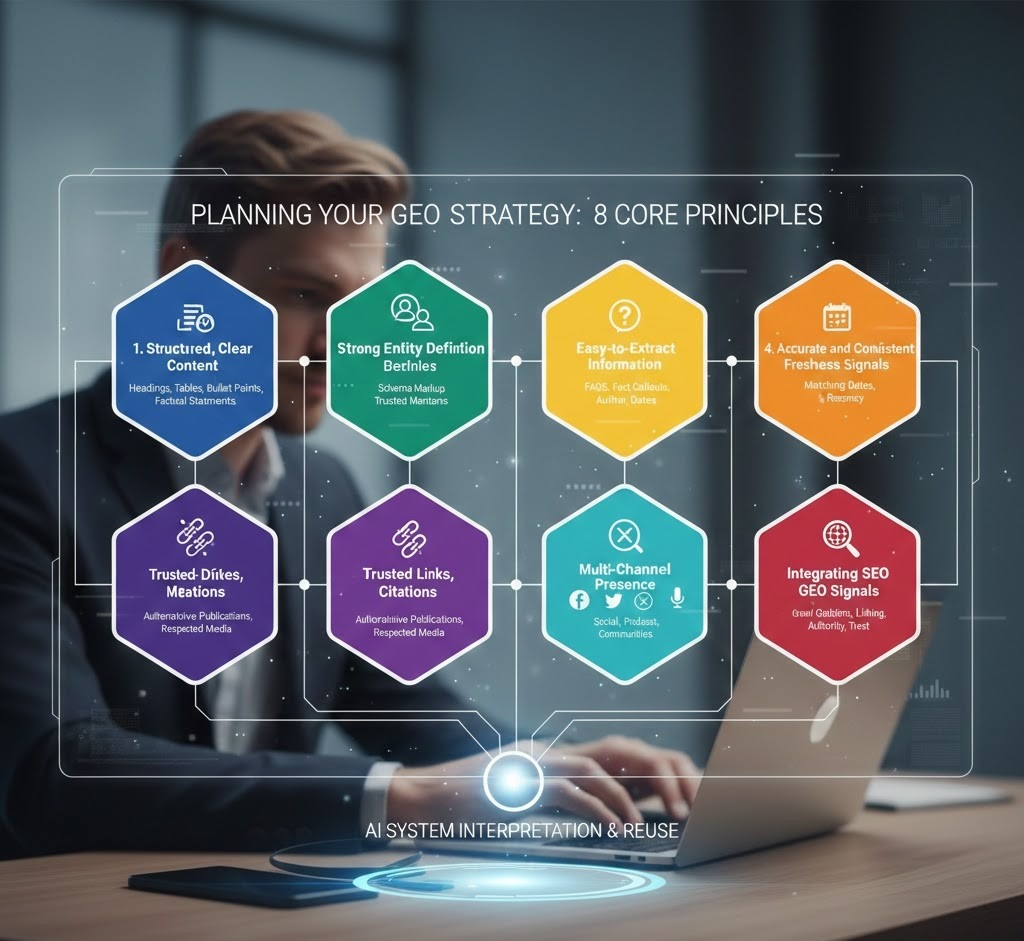 I systems favor content that presents information cleanly and unambiguously.
