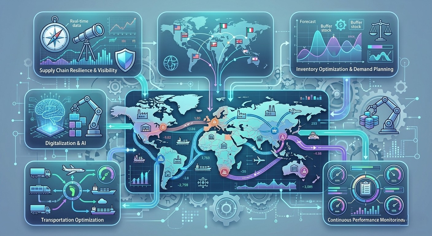 Top Strategies for Supply Chain Design and Optimization: Navigating Challenges in a Post-COVID Era