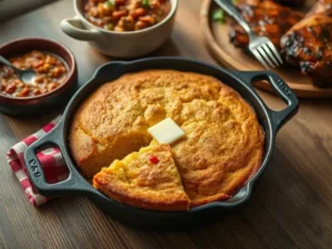 Southern Cornbread in a Cast Iron Skillet: What Makes It Work